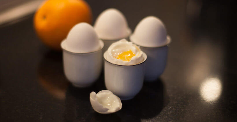 sous vide soft-boiled egg