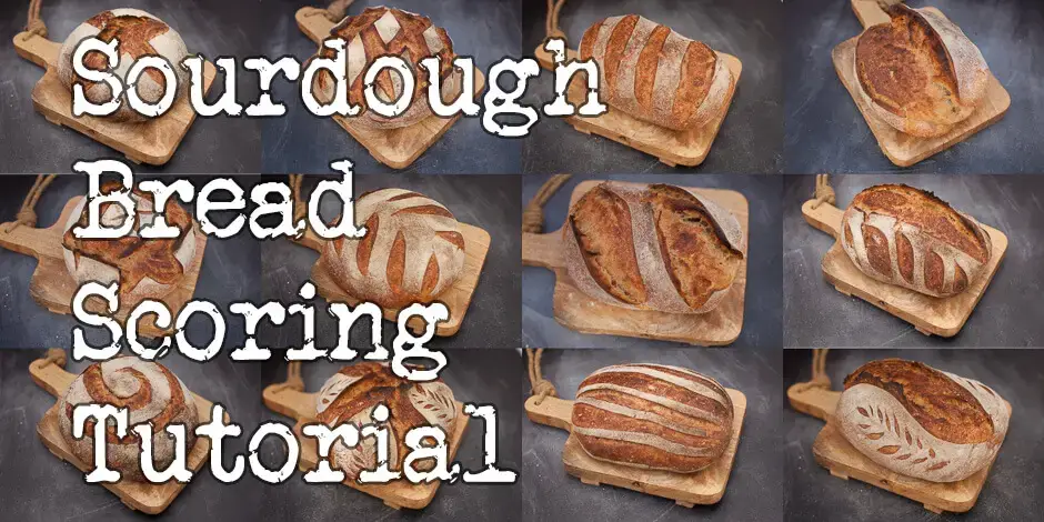 Sourdough bread scoring tutorial - how to score like a pro