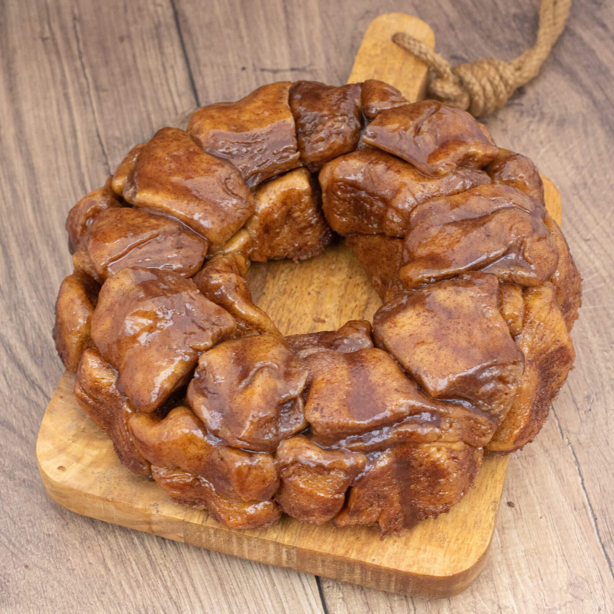 Steam-Baked Sourdough Monkey Bread