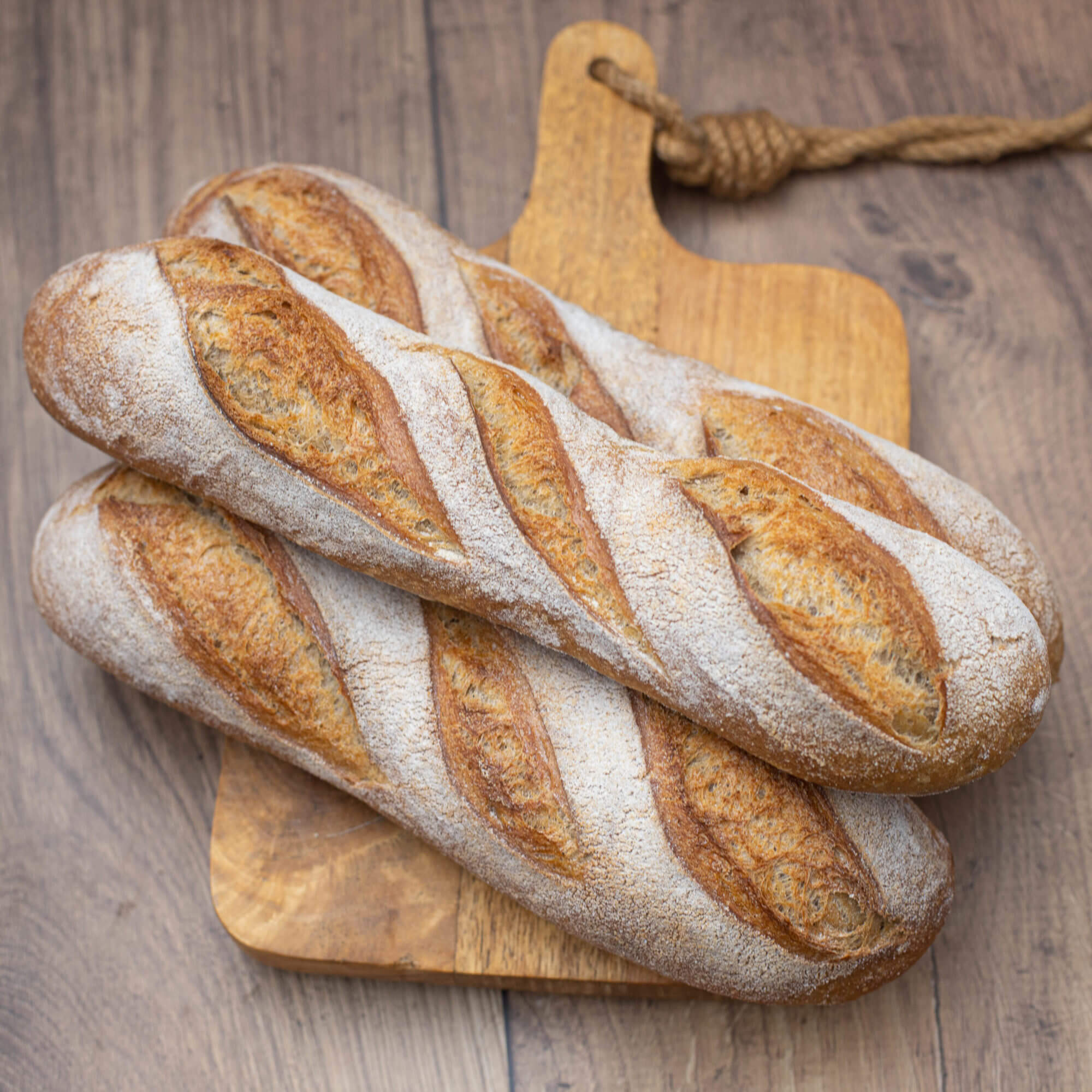 Sourdough Baguettes