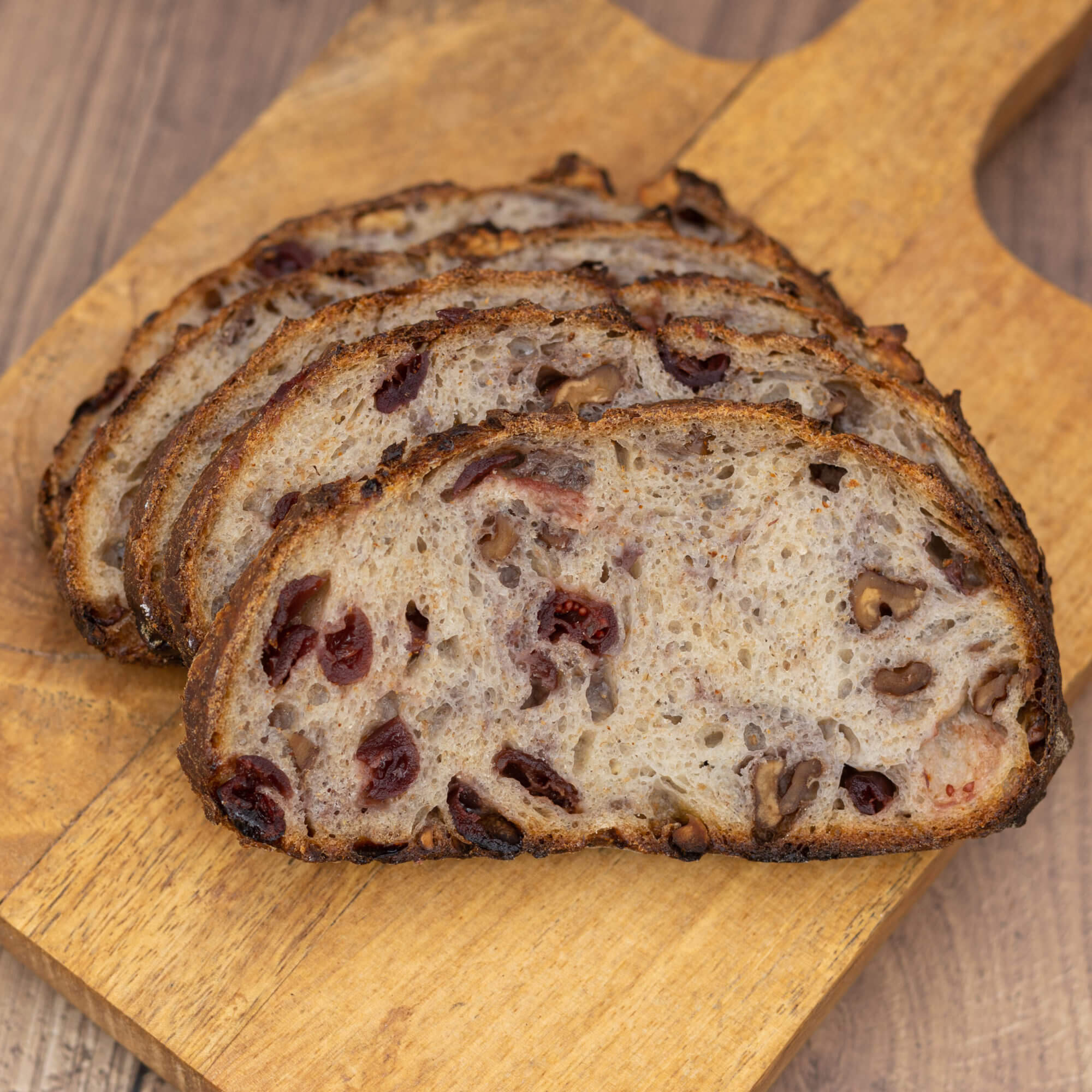 Cranberry Walnut Sourdough - crave the good