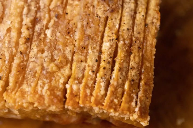 crispy crust on a flæskesteg