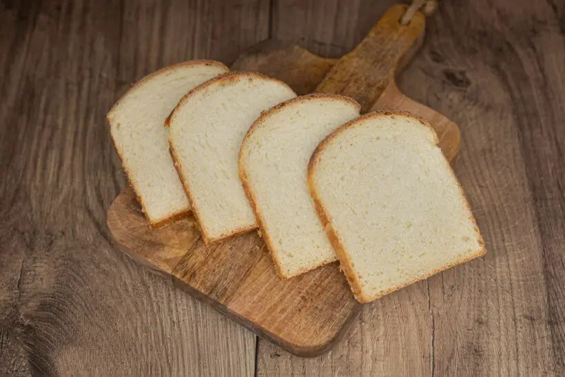 The super white and soft crumb in this  Japanese milk bread recipe