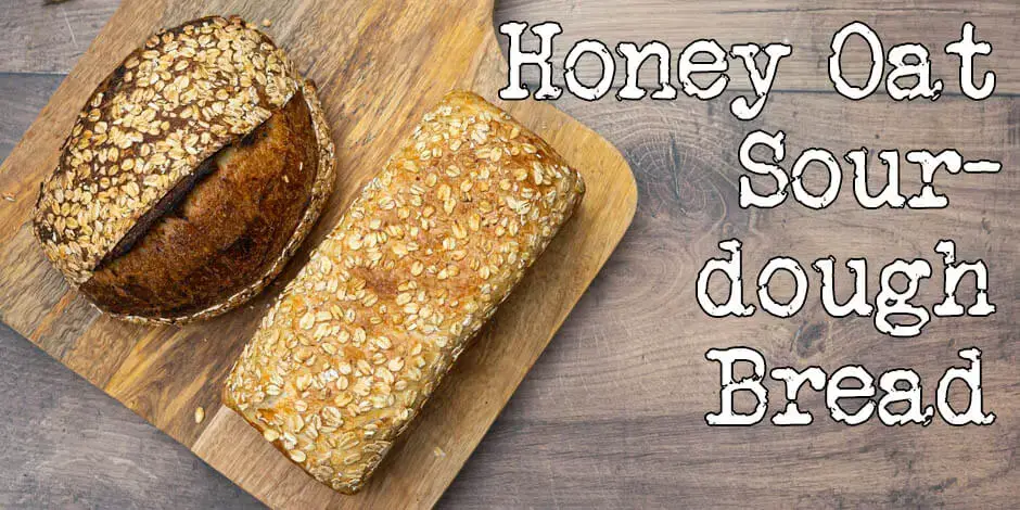 Easy Honey Whole Wheat Oat Bread - Lovely Little Kitchen