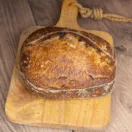 Par-baked sourdough bread